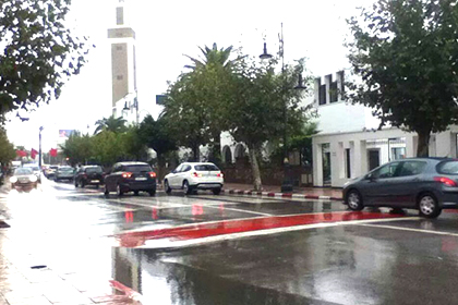 تَسْجيل 576 ملم من التَساقُطات المَطرية بجهة طنجة – تطوان