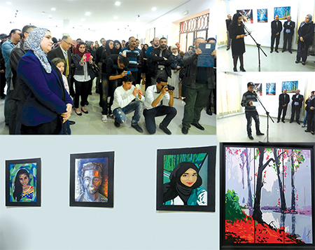 ثانـوية مـُولاي يوسف التّقنية تُنَظّمُ مَعْرضًا للفَن التّطْبيقي