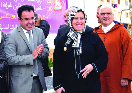 تدشين “دار الحيّ السعادة” بمُقاطعة بني مَكادة