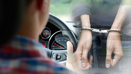 إصابةُ قـائـد ملحقة إدارية من طرفِ سائق مُتعنّت ..!!