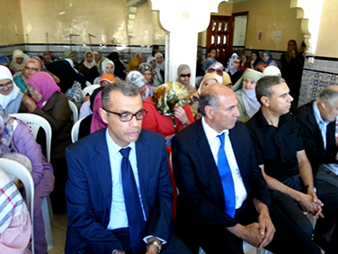 توزيع قفة رمضان في بني مكادة