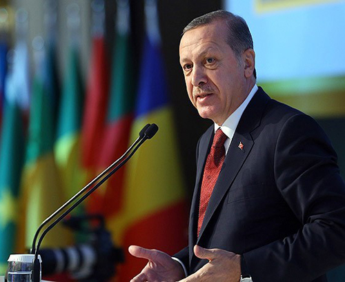 أردوغان: لا يمكن قبول الممارسات الإسرائيلية في الأقصى