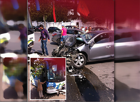 عندما نَسيَ المصريّـون أنّهم تعرّضـوا لحـادثة سير ..