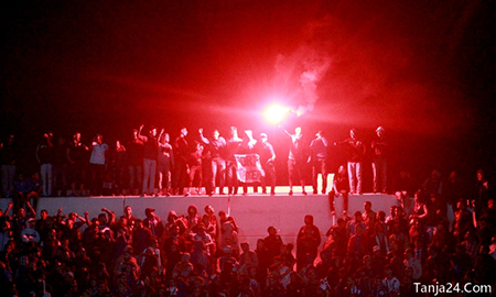 جماهير طنجة عنوان “الحضارة” و “الصحافة العالمية”