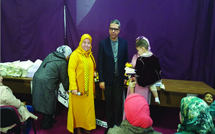 نوفل سلامة وأمينة غيلان يترأسان حفل ختان جماعي بمسنانة…