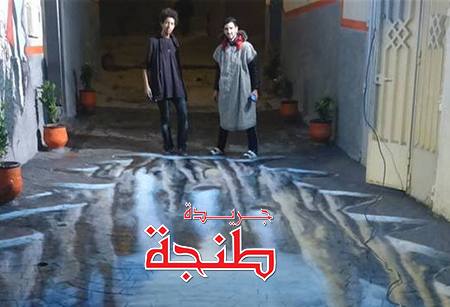 الفنان “زهير وطاش” يُفجّر بفرشته ثلاثية الأبعاد بأرض لعلج ببني مكادة
