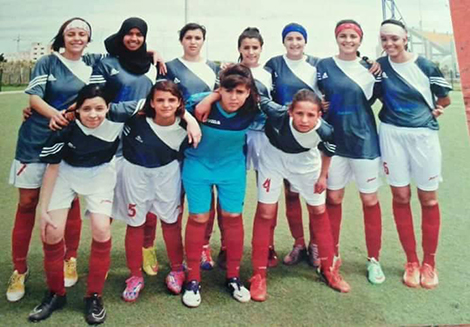 فتيات وداد طنجة في مجموعة صعبة  ببطولة بطلات العصب