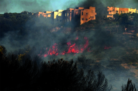 زَمنُ الحَرائق بالشمال