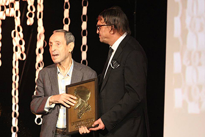 تكريم محمد البوعناني وأمينة السوسي في مهرجان أوروبا الشرق للفيلم الوثائقي