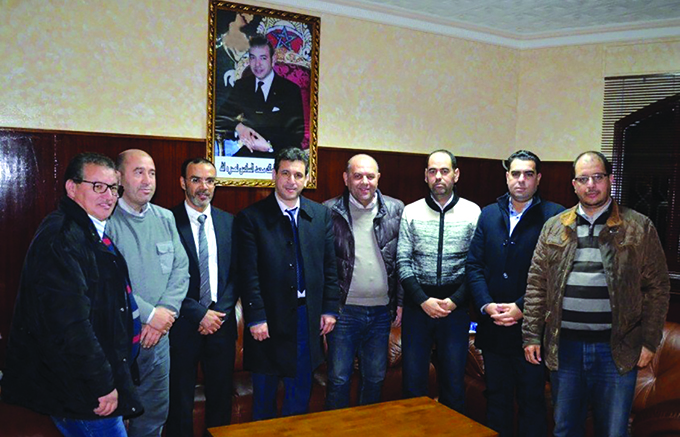 أحمد الغرابي يجتمع مع المدير العملياتي لشركة أمانديس لتطوير علاقات لتعاون بين الطرفين