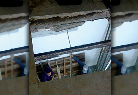 انهيار سقف معلمة “دار  النيابة” يضع مسؤولي مدينة طنجة في قفص الاتهام