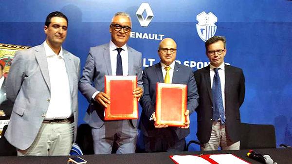 مليار و 350 مليون من رونو لاتحاد طنجة في ثلاث سنوات