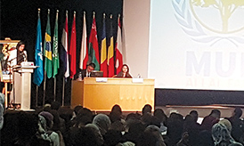 ثانوية علال الفاسي التأهيلية بطنجة تحاكي نموذج الأمم المتحدة في تجربة هي الأولى من نوعها على الصعيد الوطني