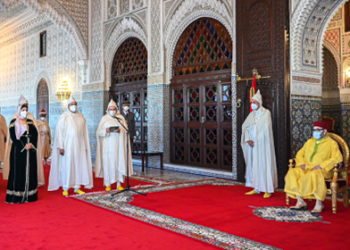 جلالة الملك محمد السادس يستقبل الأعضاء العشرة المنتخبين بالمجلس الأعلى للسلطة القضائية