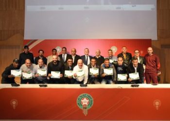 لاعب سابق لفريق اتحاد طنجة ينال دبلوم التدريب كاف أ