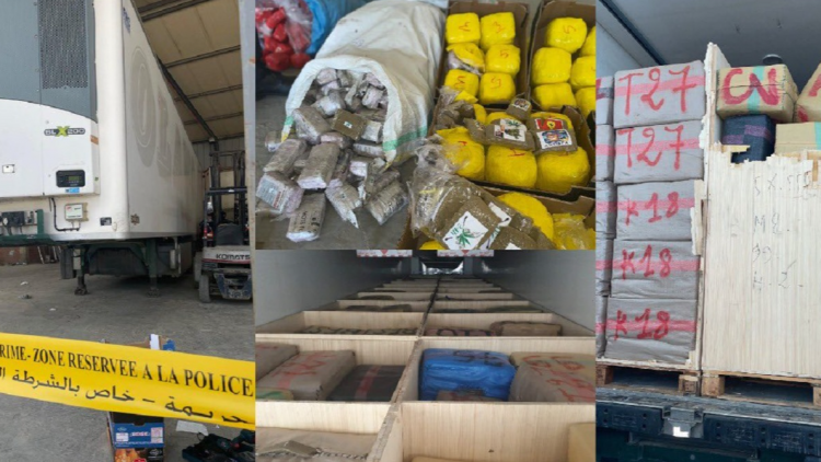طنجة.. إجهاض عملية كبرى للتهريب الدولي للمخدرات