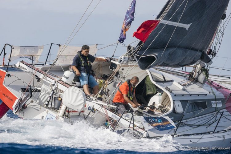 الزورق المغربي “ابن بطوطة تريبيوت” يبصم على أداء رائع في الطواف حول العالم “غلوب 40”