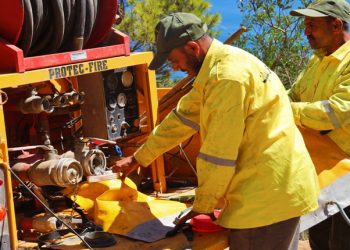 المضيق-الفنيدق : تحويط شبه كلي لحريق غابة “كدية الطيفور”