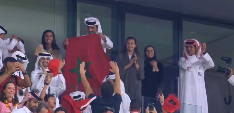 المغرب بالمونديال … دعم قطري رسمي وشعبي “لأسود الأطلس”