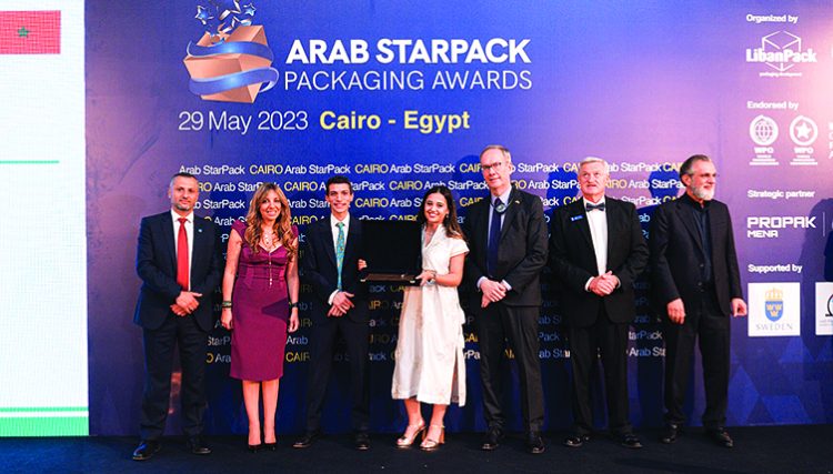 إيمان جسوس تفوز في المسابقة العربية للتغليف *اراب ستار باك* المقامة في مصر