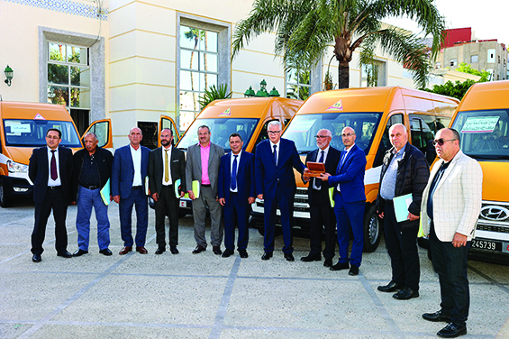 12 حافلة تعزز أسطول النقل المدرسي بإقليم الفحص انجرة