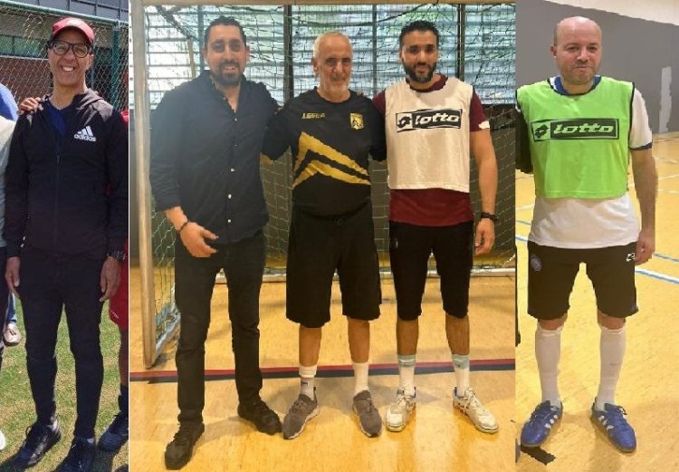 تكريم قيدوم حراس المرمى عبد المالك الصمدي في يبروكسل