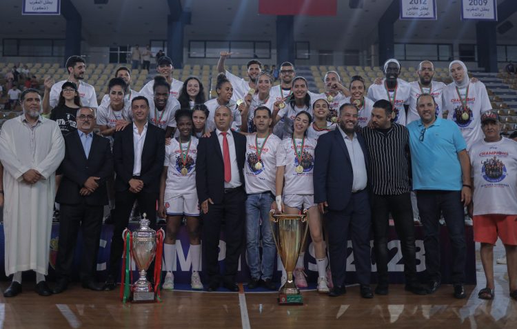 إناث مجد طنجة يحققن الازدواجية