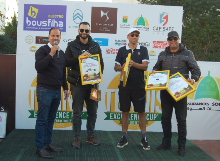 طنجة : تنافس رياضي مهني عنوان  النسخة الثانية للدوري التنس “EXCELLENCE CUP”